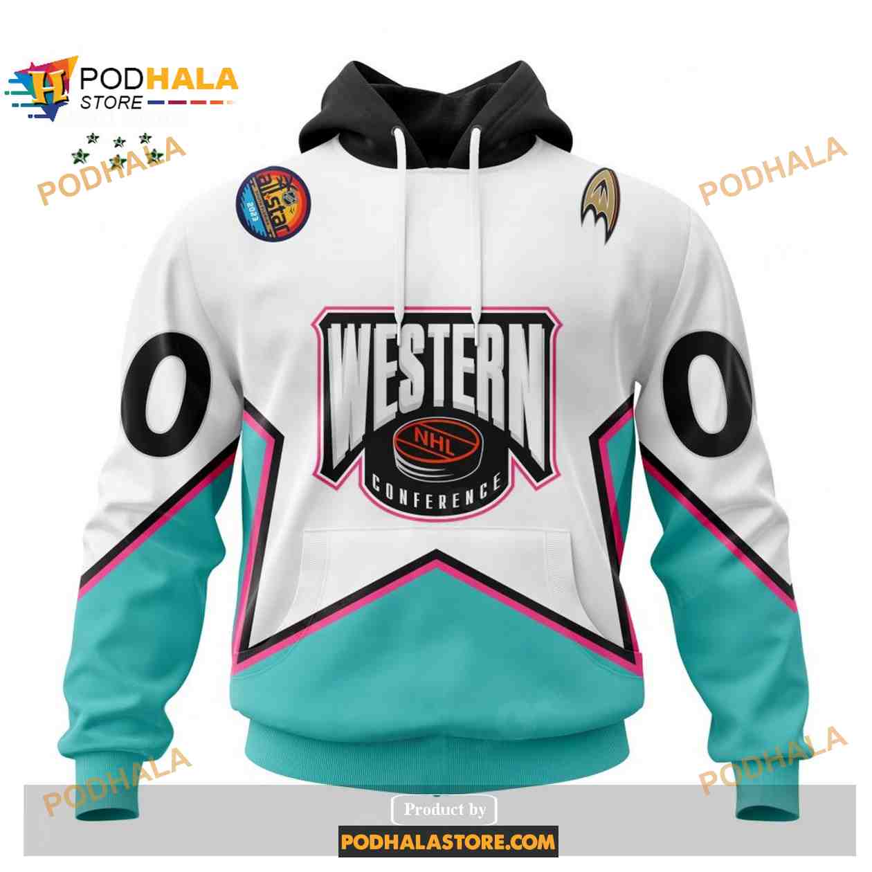 Personalized NHL Anaheim Ducks All-Star Western Conference 2023 Hoodie 3D Personalized NHL Anaheim Ducks All-Star Western Conference 2023 Hoodie 3D