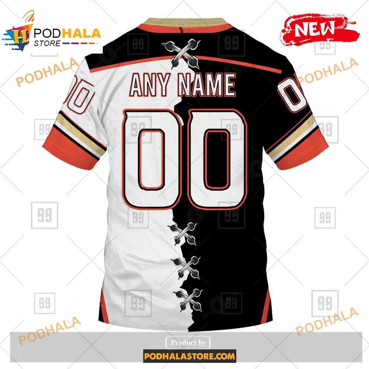 Personalized NHL Anaheim Ducks Mix Color Jersey 2023 Hoodie 3D Personalized NHL Anaheim Ducks Mix Color Jersey 2023 Hoodie 3D