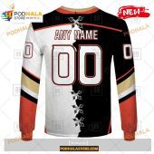 Personalized Nhl Anaheim Ducks Mix Color Jersey 2023 Hoodie 3d 4.jpg - demo10