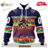 Personalized Nhl Arizona Coyotes Puzzle Game Gradients Full Color Shirt Hoodie 3d 1.jpg - demo10