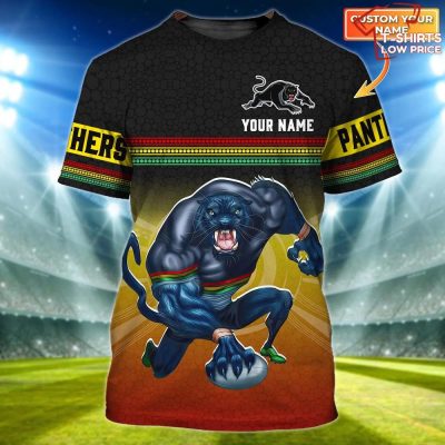 Personalized Penrith Panthers Nrl 3D T-Shirt Hoodie Zipper Hoodie for men and women
