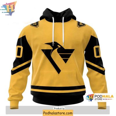 Personalized Pittsburgh Penguins 3D Hoodie, NHL Apparel for Team Fans