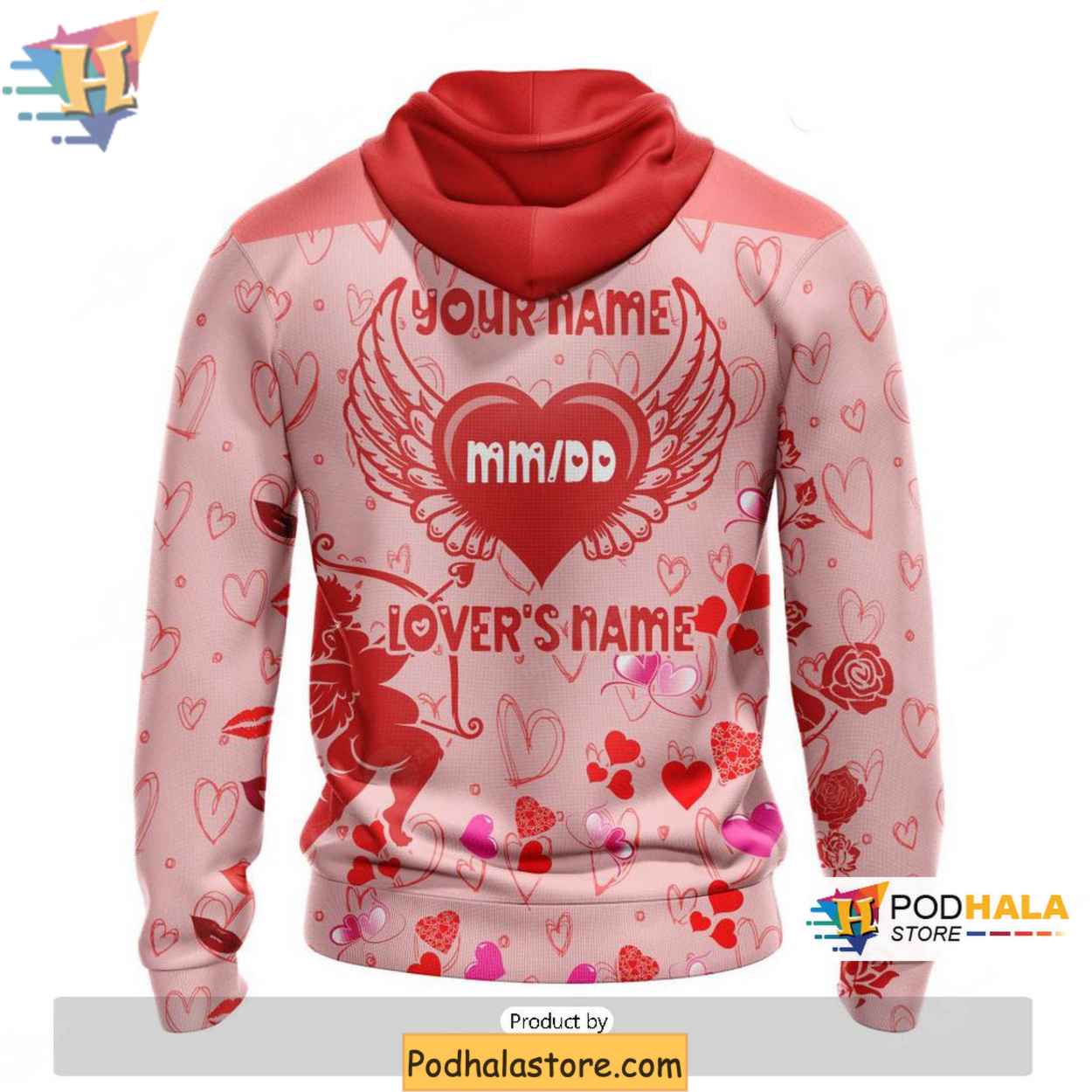 Personalized Pittsburgh Penguins 3D Hoodie for Valentines Day Gift Personalized Pittsburgh Penguins 3D Hoodie for Valentines Day Gift