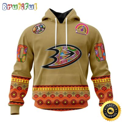 Personalized NHL Anaheim Ducks Hoodie Jersey Hockey For All Diwali Festival All Over Print 3D Hoodie Unisex Hoodie Tshirt