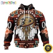 Personalized NHL Anaheim Ducks Hoodie Special Native Costume Design 3D Hoodie Unisex Tshirt Hoodie