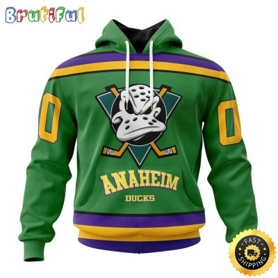 Personalized NHL Anaheim Ducks Hoodie Specialized Design X The Mighty Ducks All Over Print 3D Hoodie Unisex Hoodie Tshirt