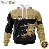 Personalized NHL Anaheim Ducks Hoodie Specialized Hockey With Paisley All Over Print Hoodie Unisex Tshirt Hoodie