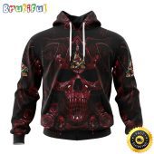 Personalized NHL Arizona Coyotes Hoodie Special Design With Skull Art All Over Print 3D Hoodie Unisex Tshirt Hoodie