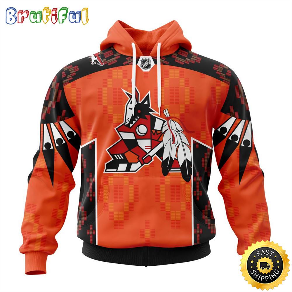 Personalized NHL Arizona Coyotes Hoodie Specialized Design Child Lives Matter All Over Print 3D Hoodie Unisex