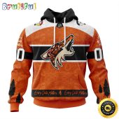 Personalized NHL Arizona Coyotes Hoodie Specialized Design Support Child Lives Matter All Over Print 3D Hoodie Unisex