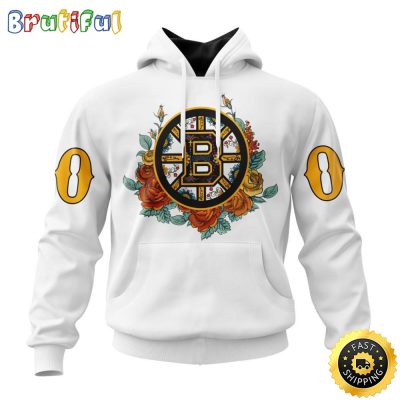 Personalized NHL Boston Bruins Hoodie Specialized Dia De Muertos 3D Hoodie Unisex Tshirt Hoodie