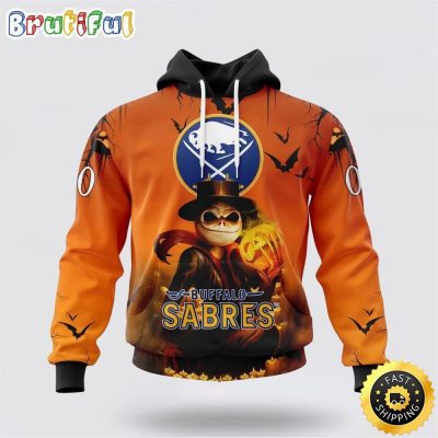Personalized NHL Buffalo Sabres All Over Print 3D Hoodie Special Halloween Concepts Celebrate Halloween