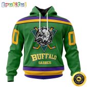Personalized NHL Buffalo Sabres Hoodie Specialized Design X The Mighty Ducks All Over Print 3D Hoodie Unisex Hoodie Tshirt