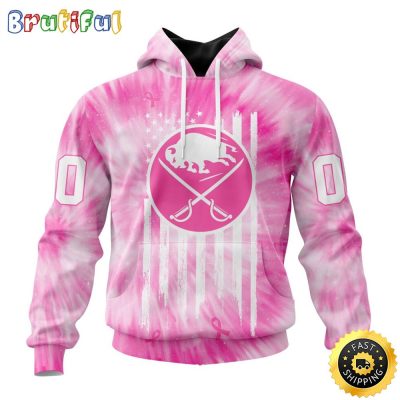 Personalized NHL Buffalo Sabres Special Pink Tie-Dye All Over Print 3D Hoodie Unisex Hoodie Tshirt Sweatshirt