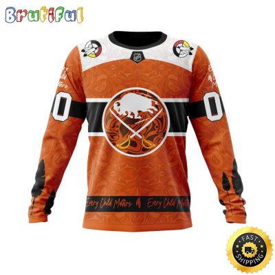 Personalized NHL Buffalo Sabres Sweatshirt Specialized Design Support Child Lives Matter All Over Print Sweatshirt Unisex