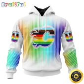 Personalized NHL Calgary Flames Hoodie Special Design For Pride Month All Over Print 3D Hoodie Unisex Hoodie Tshirt
