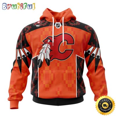 Personalized NHL Calgary Flames Hoodie Specialized Design Child Lives Matter All Over Print 3D Hoodie Unisex