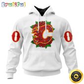 Personalized NHL Calgary Flames Hoodie Specialized Dia De Muertos 3D Hoodie Unisex Tshirt Hoodie