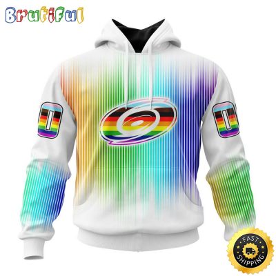 Personalized NHL Carolina Hurricanes Hoodie Special Design For Pride Month All Over Print 3D Hoodie Unisex Hoodie Tshirt