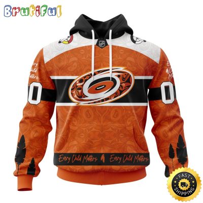 Personalized NHL Carolina Hurricanes Hoodie Specialized Design Support Child Lives Matter All Over Print 3D Hoodie Unisex