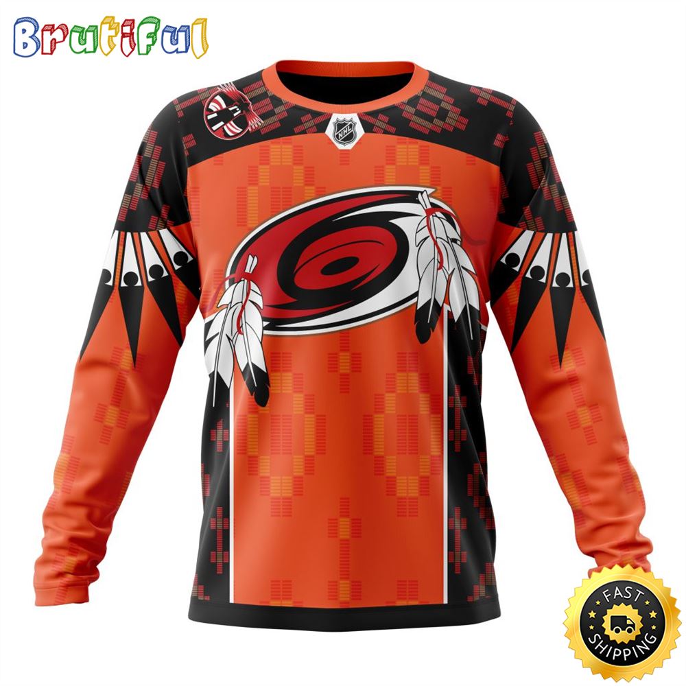 Personalized NHL Carolina Hurricanes Sweatshirt Specialized Design Child Lives Matter All Over Print Sweatshirt Unisex