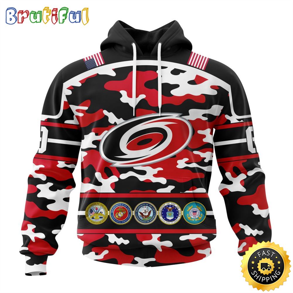 Personalized NHL Carolina Hurricanes With Camo Team Color And Military Force Logo All Over Print 3D Hoodie Unisex Hoodie Tshirt Sweatshirt Personalized NHL Carolina Hurricanes With Camo Team Color And Military Force Logo All Over Print 3D Hoodie Unisex Hoodie Tshirt Sweatshirt
