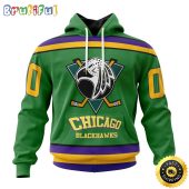 Personalized NHL Chicago BlackHawks Hoodie Specialized Design X The Mighty Ducks All Over Print 3D Hoodie Unisex Hoodie Tshirt