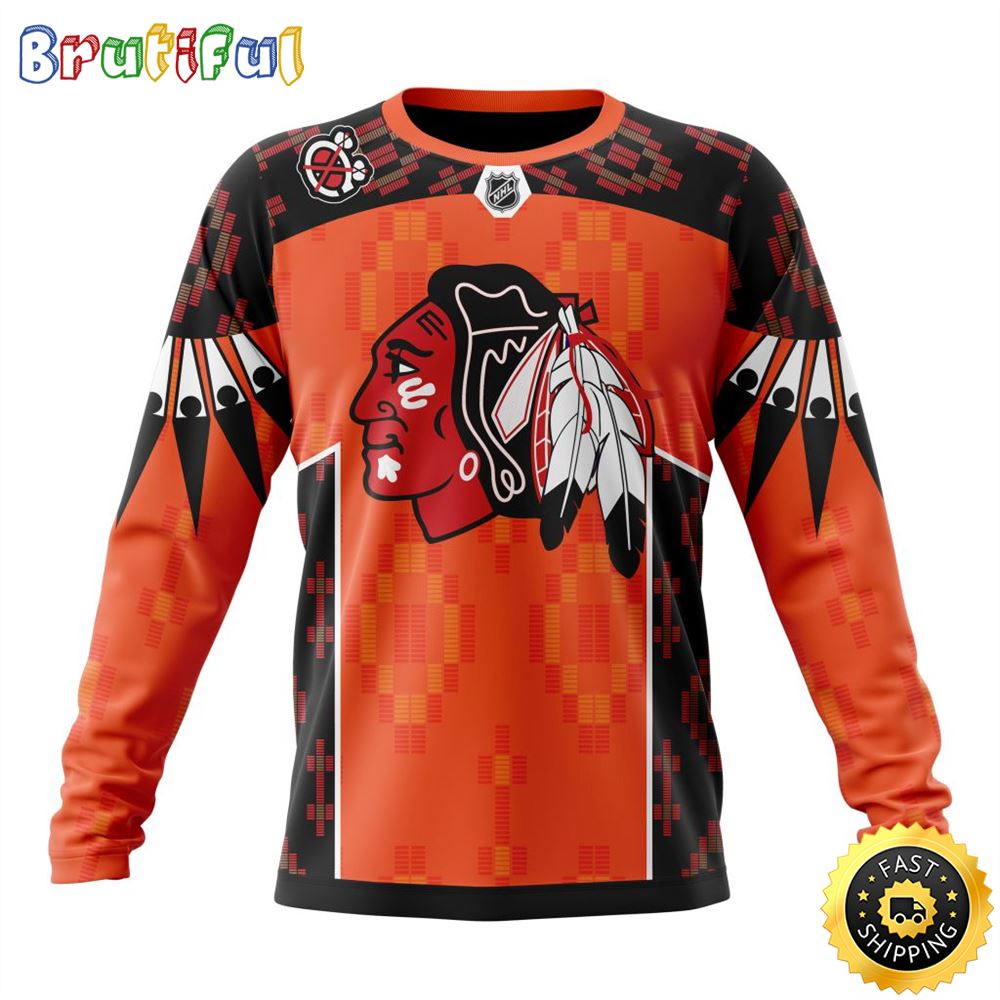 Personalized NHL Chicago BlackHawks Sweatshirt Specialized Design Child Lives Matter All Over Print Sweatshirt Unisex