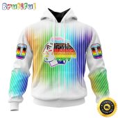 Personalized NHL Chicago Blackhawks Hoodie Special Design For Pride Month All Over Print 3D Hoodie Unisex Hoodie Tshirt