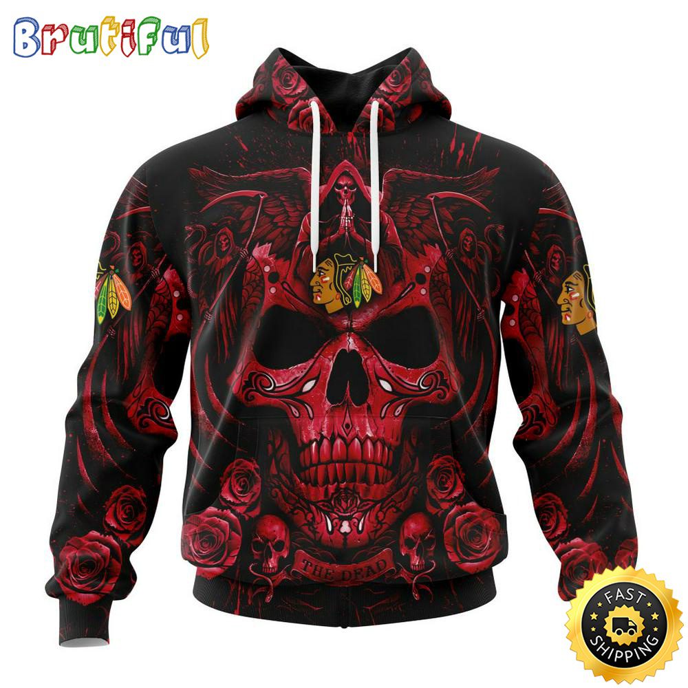 Personalized NHL Chicago Blackhawks Hoodie Special Design With Skull Art All Over Print 3D Hoodie Unisex Tshirt Hoodie Personalized NHL Chicago Blackhawks Hoodie Special Design With Skull Art All Over Print 3D Hoodie Unisex Tshirt Hoodie
