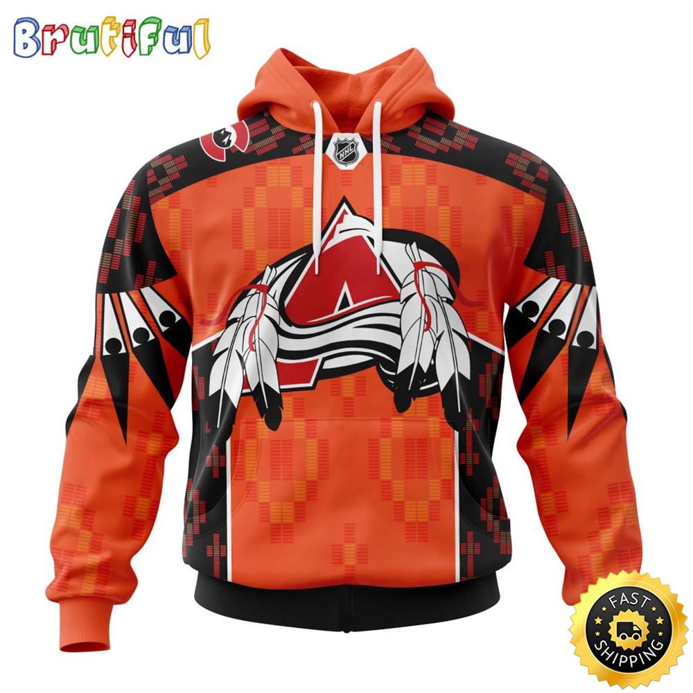 Personalized NHL Colorado Avalanche Hoodie Specialized Design Child Lives Matter All Over Print 3D Hoodie Unisex
