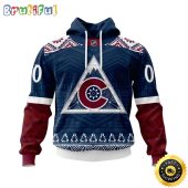 Personalized NHL Colorado Avalanche Hoodie Specialized Native Concepts All Over Print 3D Hoodie Unisex