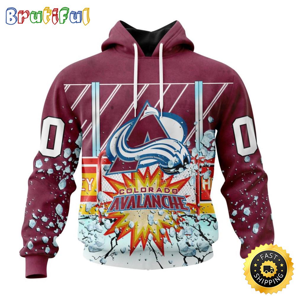 Personalized NHL Colorado Avalanche Hoodie With Ice Hockey Arena 3D Hoodie Unisex Tshirt Hoodie Personalized NHL Colorado Avalanche Hoodie With Ice Hockey Arena 3D Hoodie Unisex Tshirt Hoodie