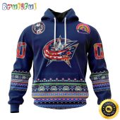 Personalized NHL Columbus Blue Jackets Hoodie Jersey Hockey For All Diwali Festival All Over Print 3D Hoodie Unisex Hoodie Tshirt