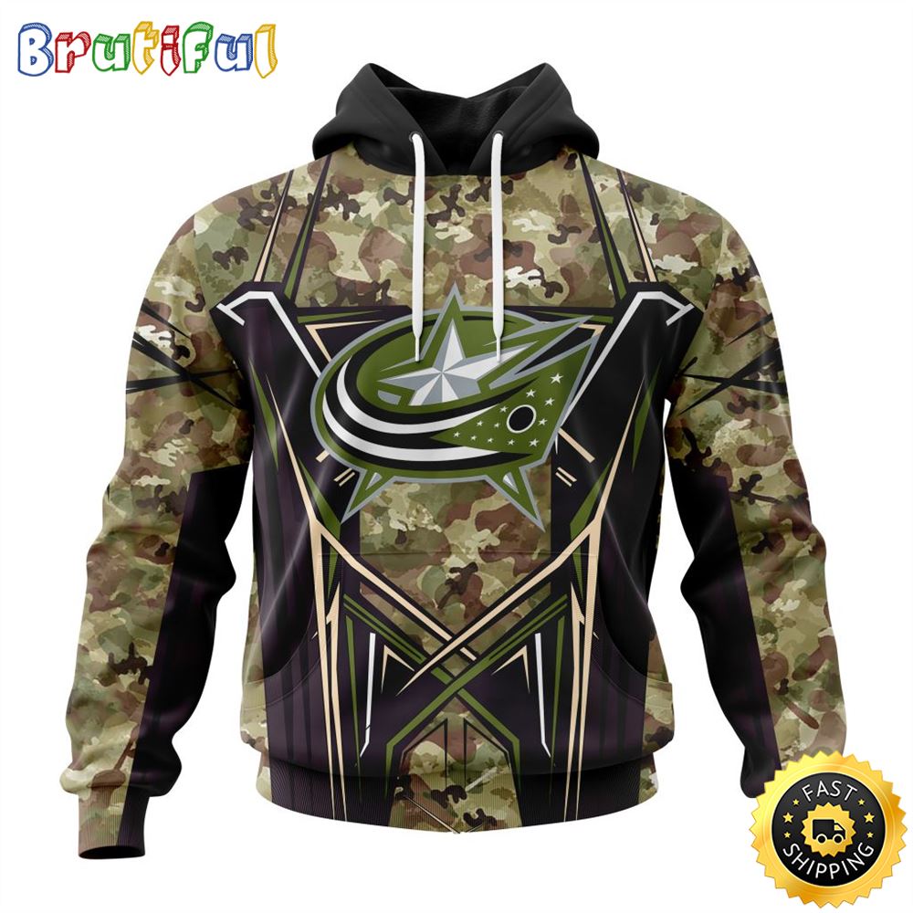 Personalized NHL Columbus Blue Jackets Hoodie Special Camo Color Design All Over Print 3D Unisex Hoodie Personalized NHL Columbus Blue Jackets Hoodie Special Camo Color Design All Over Print 3D Unisex Hoodie