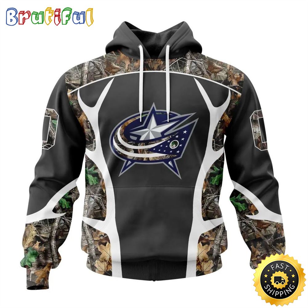 Personalized NHL Columbus Blue Jackets Hoodie Special Camo Hunting Design All Over Print 3D Unisex Hoodie Personalized NHL Columbus Blue Jackets Hoodie Special Camo Hunting Design All Over Print 3D Unisex Hoodie