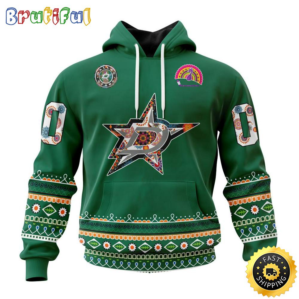 Personalized NHL Dallas Stars Hoodie Jersey Hockey For All Diwali Festival All Over Print 3D Hoodie Unisex Hoodie Tshirt