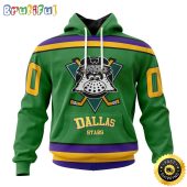 Personalized NHL Dallas Stars Hoodie Specialized Design X The Mighty Ducks All Over Print 3D Hoodie Unisex Hoodie Tshirt