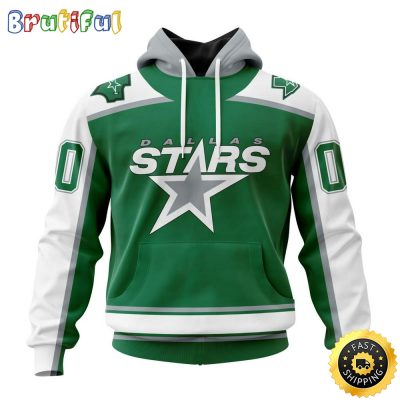 Personalized NHL Dallas Stars Hoodie Specialized Unisex Kits With Retro Concepts All Over Print Hoodie