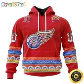Personalized NHL Detroit Red Wings Hoodie Jersey Hockey For All Diwali Festival All Over Print 3D Hoodie Unisex Hoodie Tshirt