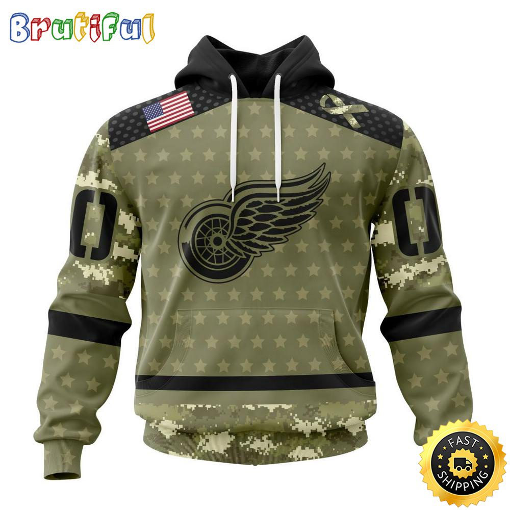 Personalized NHL Detroit Red Wings Hoodie Special Camo Military Appreciation All Over Print 3D Hoodie Unisex Hoodie Personalized NHL Detroit Red Wings Hoodie Special Camo Military Appreciation All Over Print 3D Hoodie Unisex Hoodie