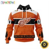 Personalized NHL Detroit Red Wings Hoodie Specialized Design Support Child Lives Matter All Over Print 3D Hoodie Unisex