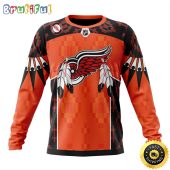 Personalized NHL Detroit Red Wings Sweatshirt Specialized Design Child Lives Matter All Over Print Sweatshirt Unisex