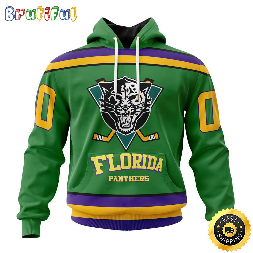 Personalized NHL Florida Panthers Hoodie Specialized Design X The Mighty Ducks All Over Print 3D Hoodie Unisex Hoodie Tshirt