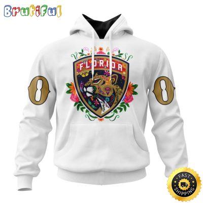 Personalized NHL Florida Panthers Hoodie Specialized Dia De Muertos 3D Hoodie Unisex Tshirt Hoodie