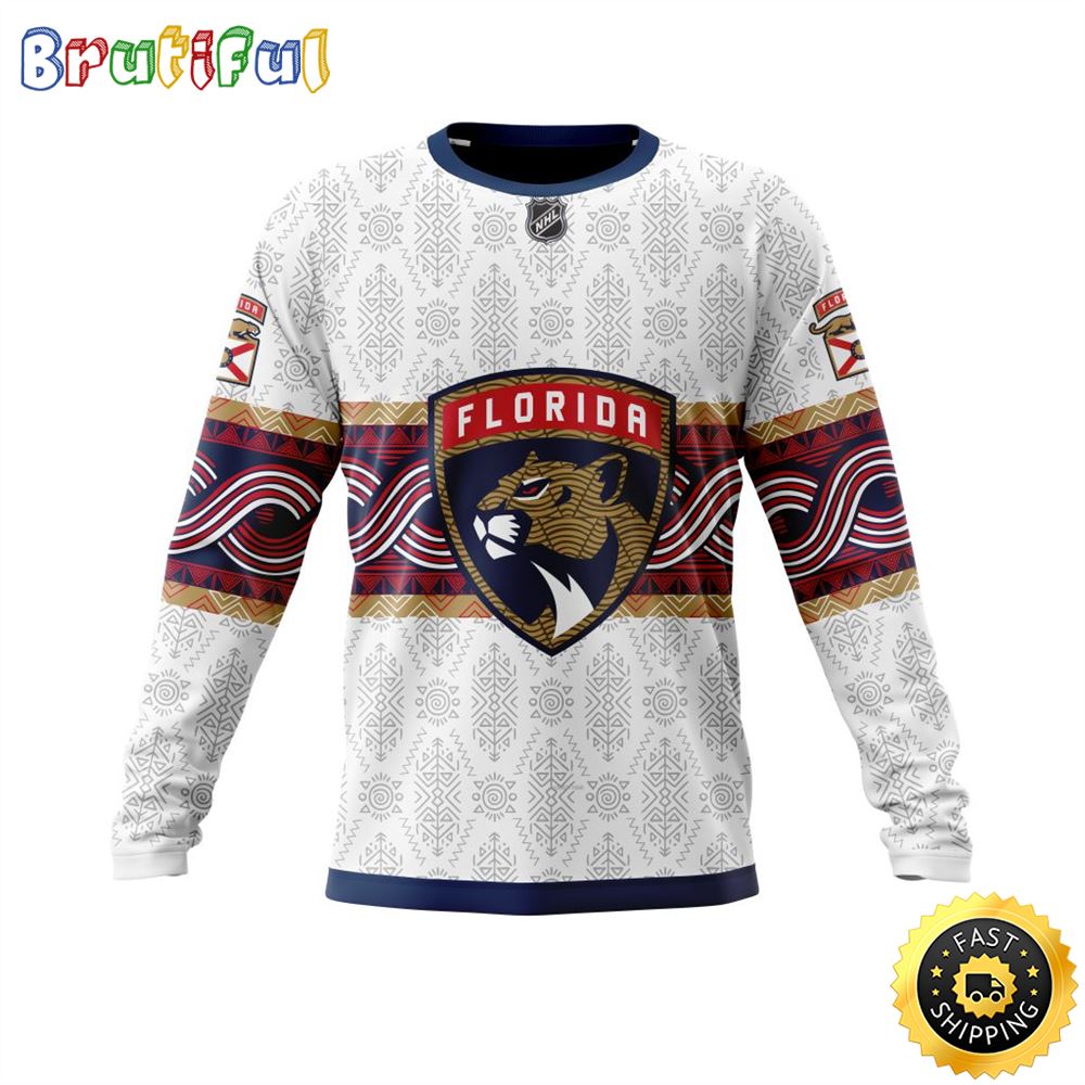 Personalized NHL Florida Panthers Sweatshirt Specialized Native Concepts All Over Print Sweatshirt Unisex