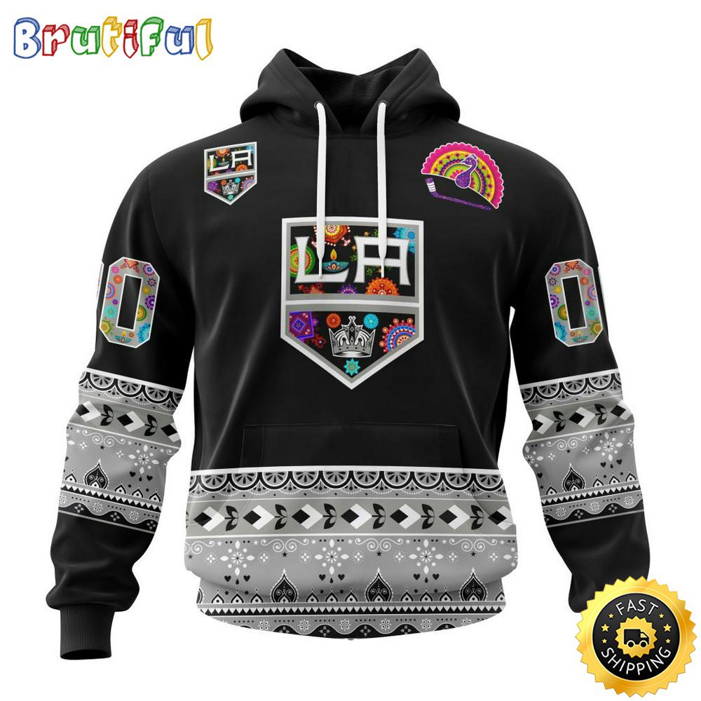 Personalized NHL Los Angeles Kings Hoodie Jersey Hockey For All Diwali Festival All Over Print 3D Hoodie Unisex Hoodie Tshirt