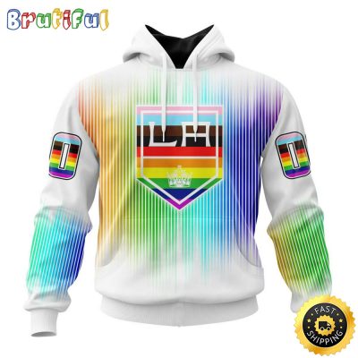 Personalized NHL Los Angeles Kings Hoodie Special Design For Pride Month All Over Print 3D Hoodie Unisex Hoodie Tshirt