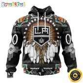 Personalized NHL Los Angeles Kings Hoodie Special Native Costume Design 3D Hoodie Unisex Tshirt Hoodie