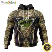 Personalized NHL Minnesota Wild Hoodie Special Camo Color Design All Over Print 3D Unisex Hoodie
